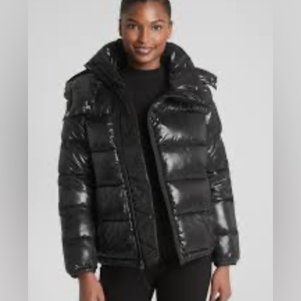 Gap Cold Control Highshine Puffer Jacket - image 1